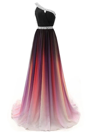 pretty prom dresses BM 2020 Elegant Sexy Sweetheart A-line Chiffon Prom Dresses Lace Up Formal Evening Dress Party Gown Vestidos De Gala BM241 lavender prom dresses