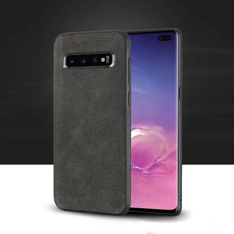 Чехол для телефона Samsung Galaxy A80 A70 A60 A50 A40 A30 A20 A10 замшевая мягкая задняя крышка из ТПУ