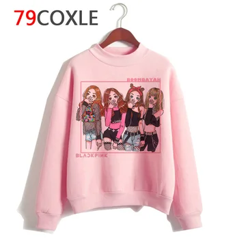 

Blackpink Hoodies Women In Your Area Kill This Love Sweatshirt Harajuku Ullzang K Pop Female Kawaii Winter Hoody Autumn Cartoon