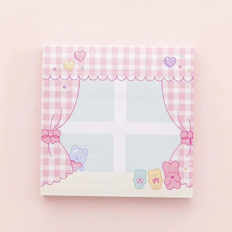 Розовый коврик для конфет для девочек, милый блокнот для заметок, офисный блокнот, школьные канцелярские принадлежности - Цвет: D