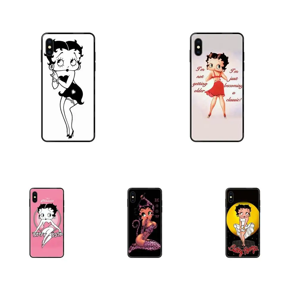 TPU Print Phone Cover Case For iPhone 11 12 Pro Max Plus Pro X XS Max XR 8 7 6S SE 5 5C 5S SE 2020 Gorgeous Betty Boop Best TPU Print Phone Cover Case For iPhone 11 12 Pro Max Plus Pro X XS Max XR 8 7 6S SE 5 5C 5S SE 2020 Gorgeous Betty Boop Best