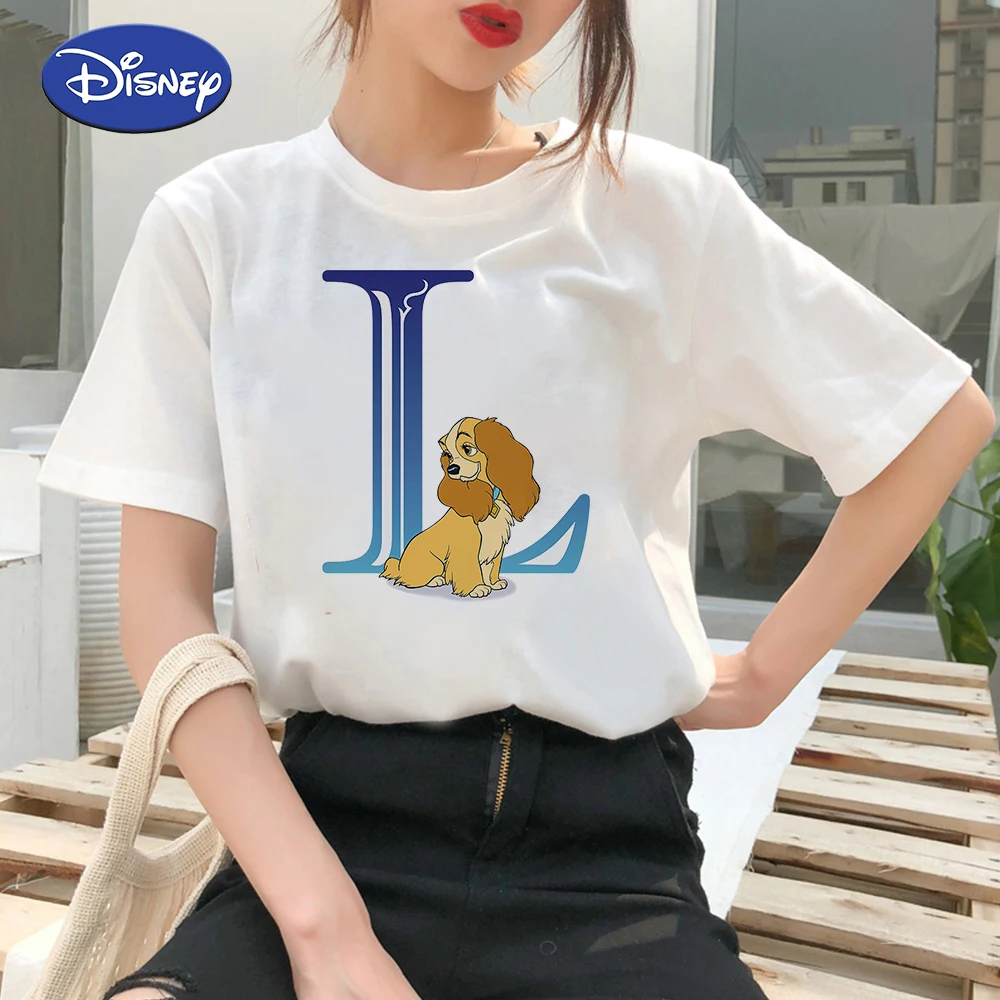 ディズニーの女性用tシャツ 美女と野獣の漫画のプリントが施された服 手紙 L K N ヒップスターデザイン 夏のストリートウェア Aliexpress レディース衣服 ディズニーの女性用tシャツ 美女と野獣の漫画のプリントが施された服 手紙 L K N ヒップスターデザイン 夏のストリートウェア Aliexpress レディース衣服