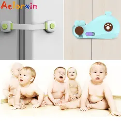 Verrou de Protection pour bébé, 2 pièces/lot, baleine, Long, pour enfants, tiroir 