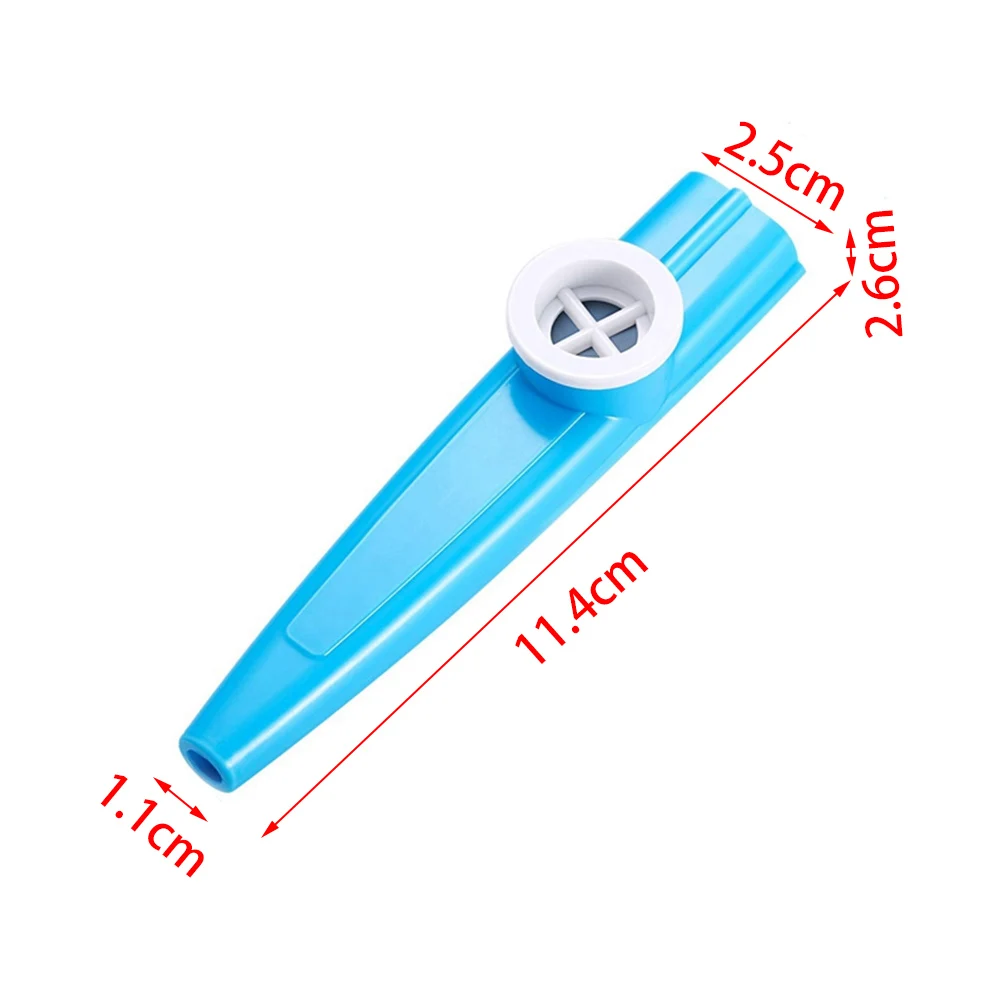 Kazoo рот флейта ветер инструмент музыкальная обучающая игрушка для детей пластик