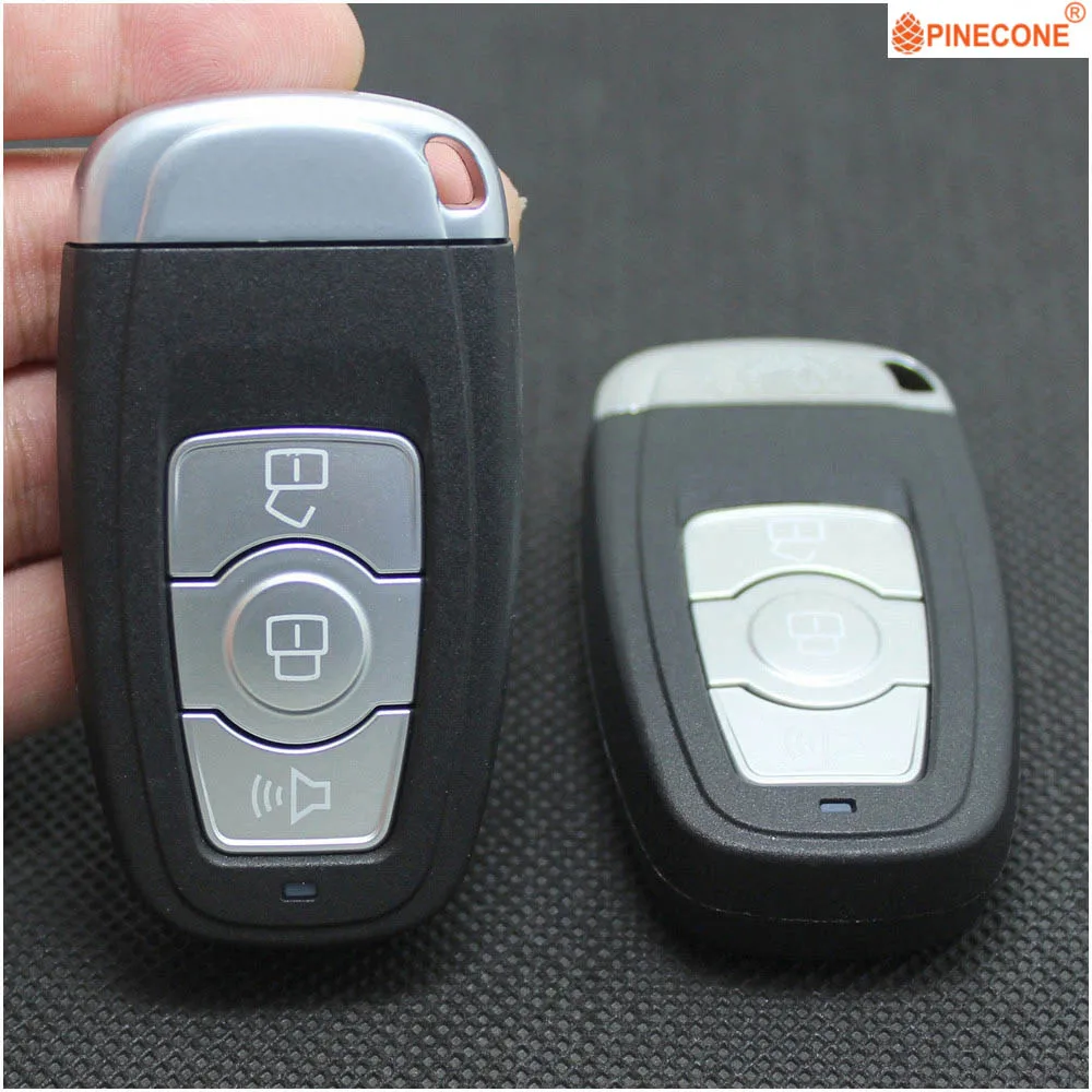 Корпус Pinecone для ключа для Great Wall Haval H6 Hover H6 ключ 3 кнопки Uncut Blade Замена дистанционный ключ-брелок от машины корпус с логотипом