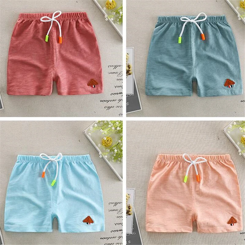 Baby Shorts Pants Girls Infant Boys Childrens Cotton Summer Bamboo 0-4Y Leisure