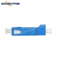 

50pcs SC-LC fiber optic connector/adapter FTTH single-mode adapter LC female, SC male