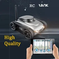 Free Shipping iPhone / iOS WiFi RC i-Spy Tank w/ Live Video Camera Functions phone control tank