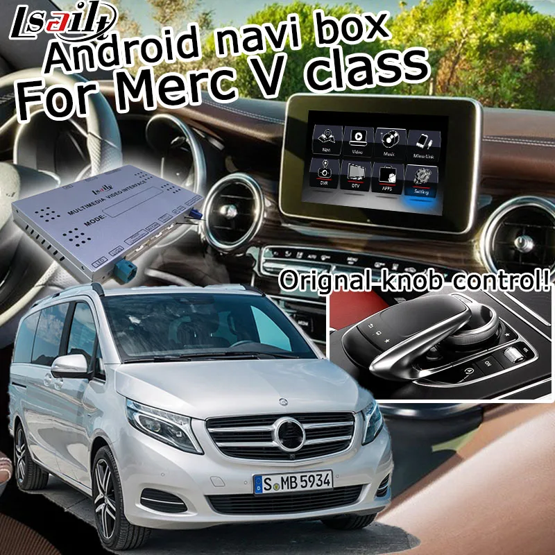 Android Carplay Interface Box For Mercedes Benz V Class Ntg 5 0 Gps Navigation Video Interface Box Comand Audio By Lsailt Vehicle Gps Aliexpress