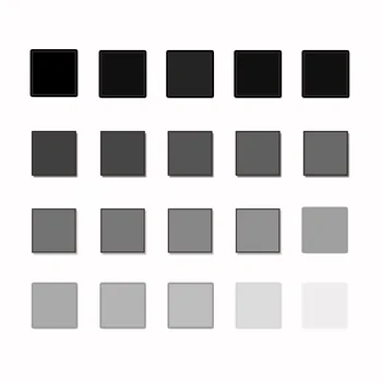 

Neutral Light Reduction Film, Attenuation Film, Density Film, Various Optical Density OD Value 20 * 20mm