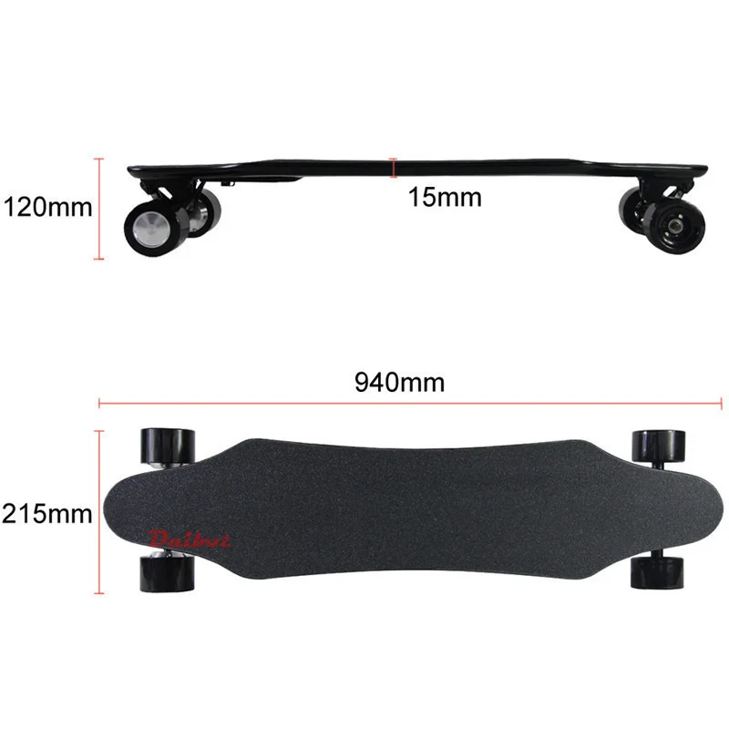 Daibot 36V Electric Scooter Four Wheel Electric Scooters 600W Brushless Hub motor 30KMH Electric Skateboard Scooter For Adult (9)