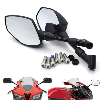 

Universal 8mm 10mm motorcycle mirror Black Side Rearview Mirrors For YAMAHA XMAX200 XMAX250 XMAX300 XMAX400 TMAX530 TMAX500
