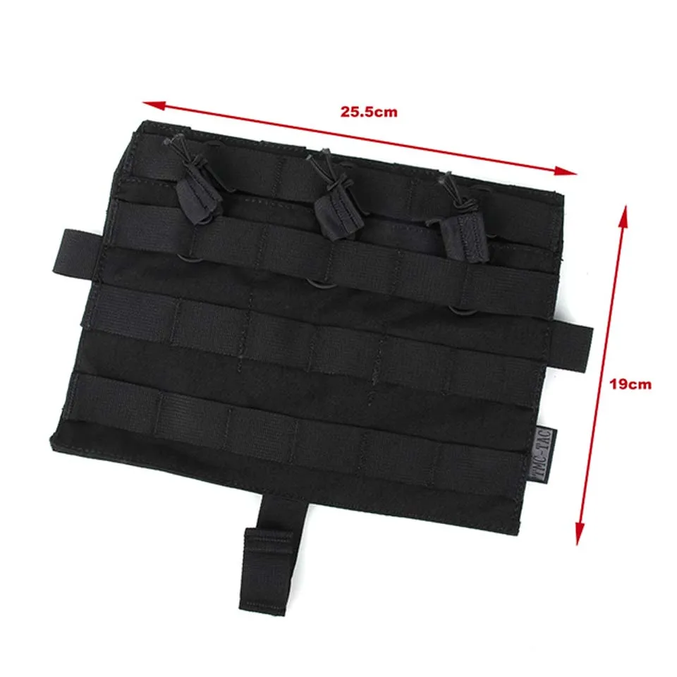 TMC MOLLE M4 Тройная журнальная сумка Мультикам для тактических AVS JPC2.0 жилет Передняя панель для страйкбола охоты