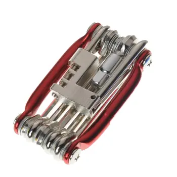 

11-in-1 Bicycle Tools Sets Bike Multi Repair Kit Hex Spoke Wrench Screwdriver Carbon Steel Multifunctional Folding Multitools