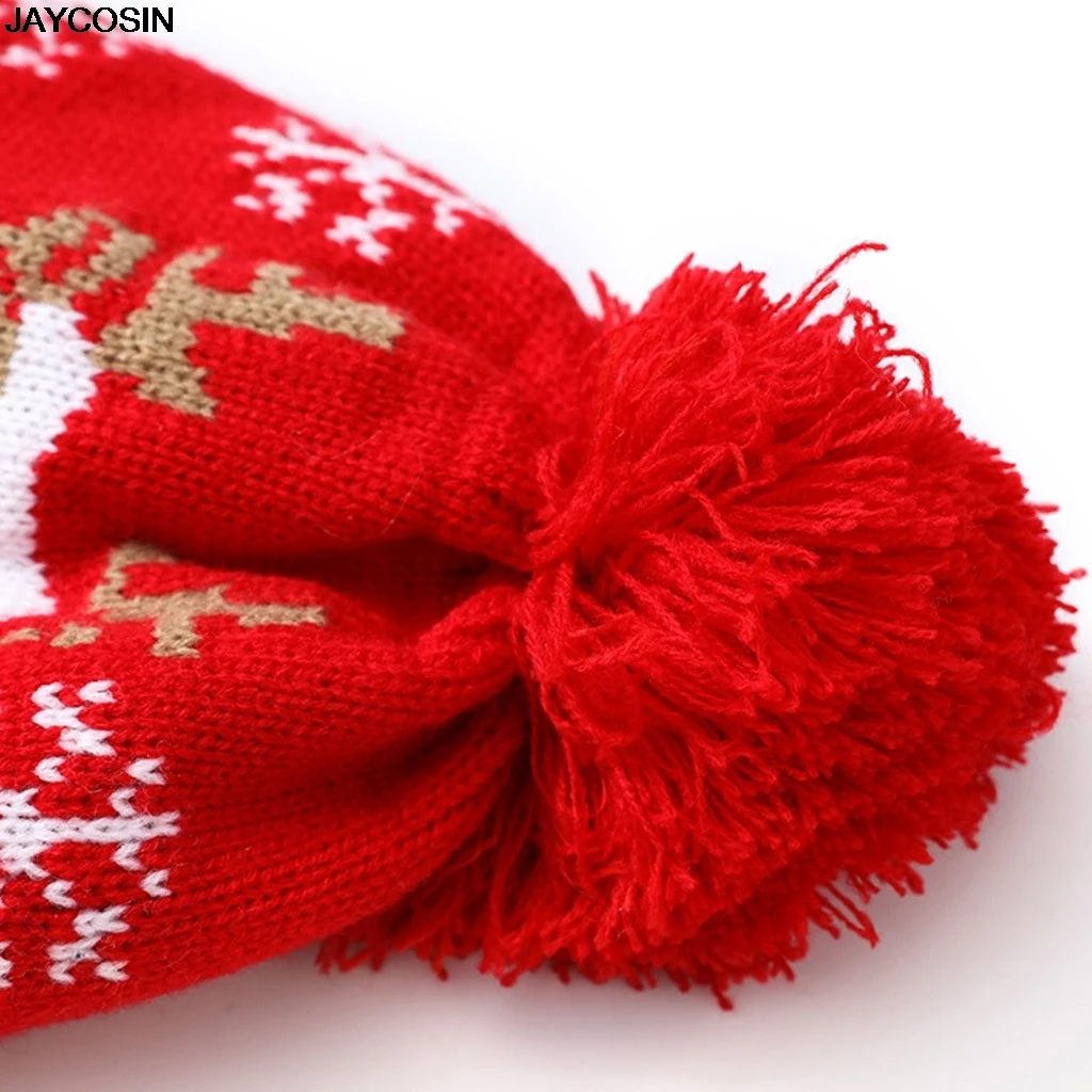 1-6 лет, Новое поступление, рождественские шапки, шапка с Санта Клаусом, Рождественская хлопковая шапка, рождественский подарок, Новогодняя шапка, Рождественское украшение