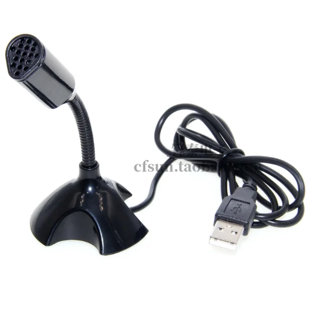 2020 Mini USB Studio Speech Microphone Adjustable Laptop Stand Mic With Holder for Desktop PC High Quality | Компьютеры и офис
