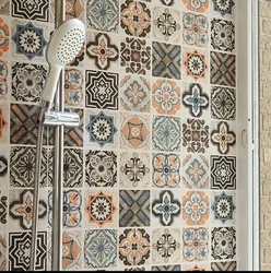 Thicken Oil Waterproof Self-adhesive Cabinets Stove Special Wallpaper High Temperature Resistant Geometric Patterns Wall Sticker