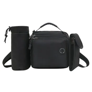 

New Arrival Men's Retro Multi-Function Outdoor Sports Canvas Bag soild color Shoulder Bag Pocket Clutch Bag Phone Pouch Bags