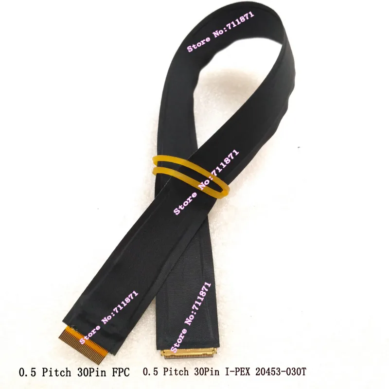 Тип B 0 5 Шаг 30Pin I-PEX 20453-030T FPC кабель Линия 120 Гц 30 Pin P ЖК Экран IPEX к Micro HDMI гибкие
