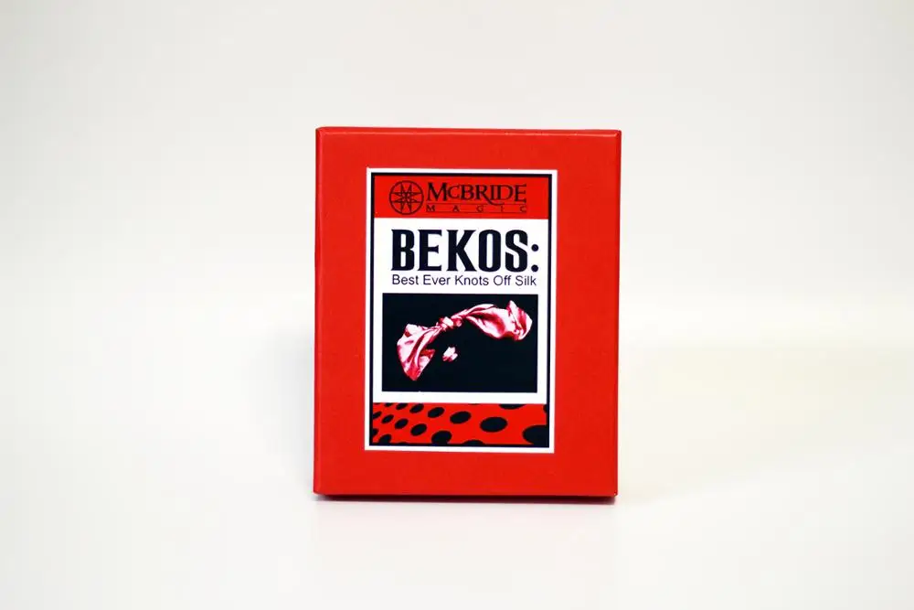 

Best Ever Knots Off Silk (BEKOS) by Jeff McBride Gimmicks Illusions Professional Magician Accessories Magic Tricks Props