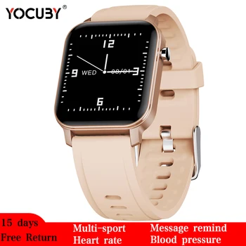 

YOCUBY Smart Watch 2020 Smartwatch Call Reminder Pedometer Heart Rate Sleep Monitor Blood Pressure Android IOS Fitness Tracker