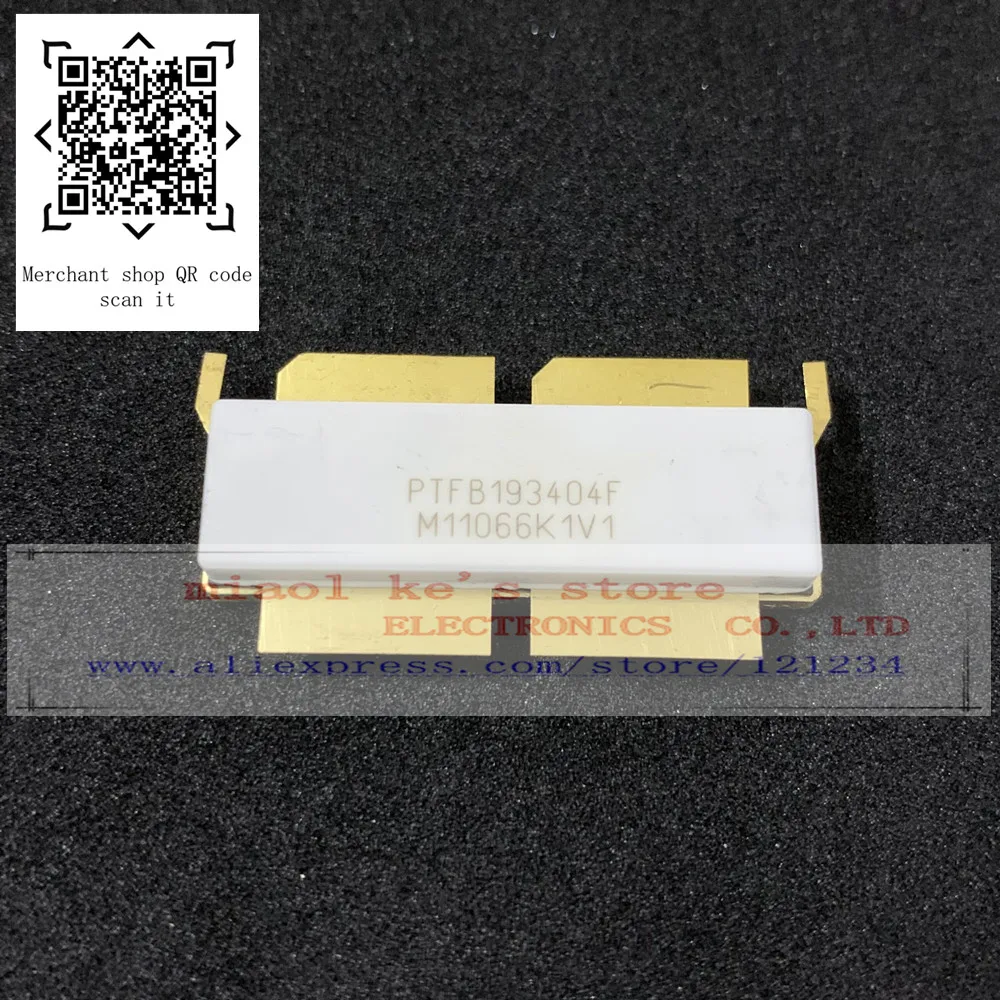 

100%Original: PTFB193404F [ 30V-65V 2.6A 80W 19dB 1.99GHz ] - IC AMP RF LDMOS H-37275-6