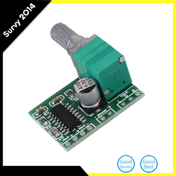 

1PCS PAM8403 mini 5V digital amplifier board with switch potentiometer can be USB powered diy electronics
