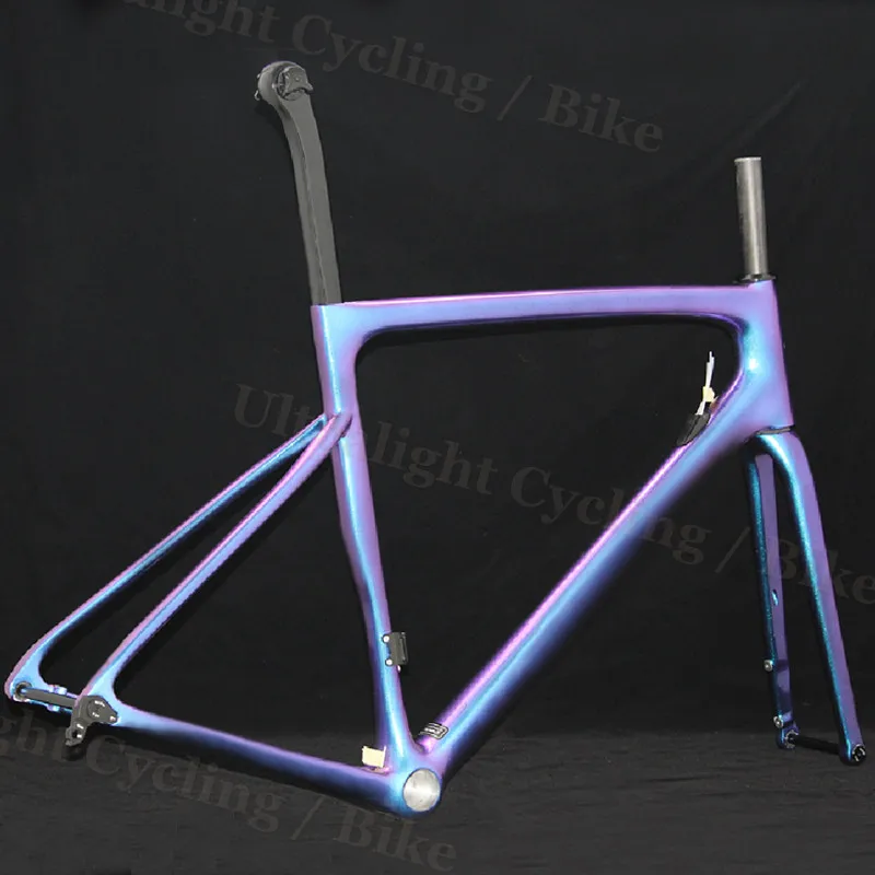

Paint Disk Bicycle Frameset Disc-Brakes Carbon-Road-Frame Race Carbon Taiwan Di2 Mechanical Light V Brake Carbon-Road-Frame
