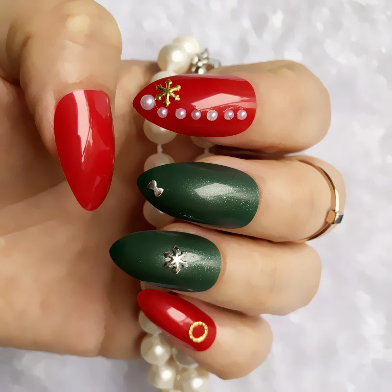 

Fashion fake nails Royalblue color Fingertip Acrylic DIY false nail 24pcs Full nail tips Nail stickers S25