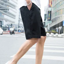 Новинка, мужские шорты,, повседневные пляжные шорты, мужские качественные шорты с эластичной резинкой на талии, модные брендовые пляжные шорты, большие размеры 3XL