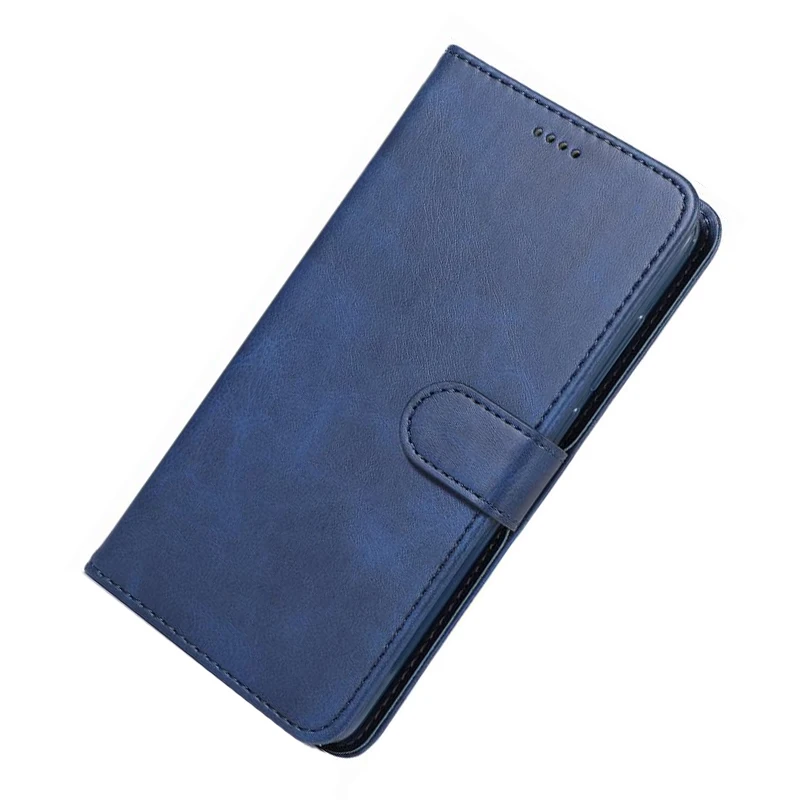 Чехлы-бумажники для samsung Galaxy A30 S, чехол с магнитной застежкой, роскошные простые кожаные чехлы для телефонов с подставкой для samsung Galaxy на 30, чехол - Цвет: Blue
