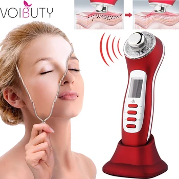 

7 in 1 Ultrasonic Galvanic Photon Skin SPA Deep Pore Clean Pigment Wrinkle Removal Face Lift Skin Tightening Ion Beauty Tool