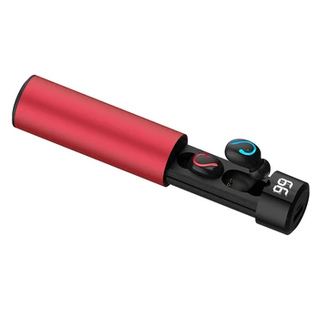 

Hot Sale Mini Bluetooth Earphones Wireless Voice Call Music Stereo Earphones with Power Bank
