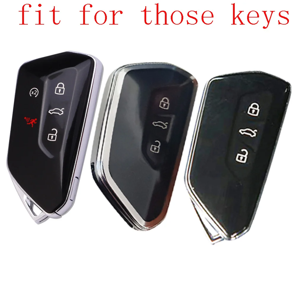 Key Case Cover for Skoda A8 Octavia MK8 Kamiq VW Golf 8 Gti Id4 Seat Cupra Formentor Leon Remote