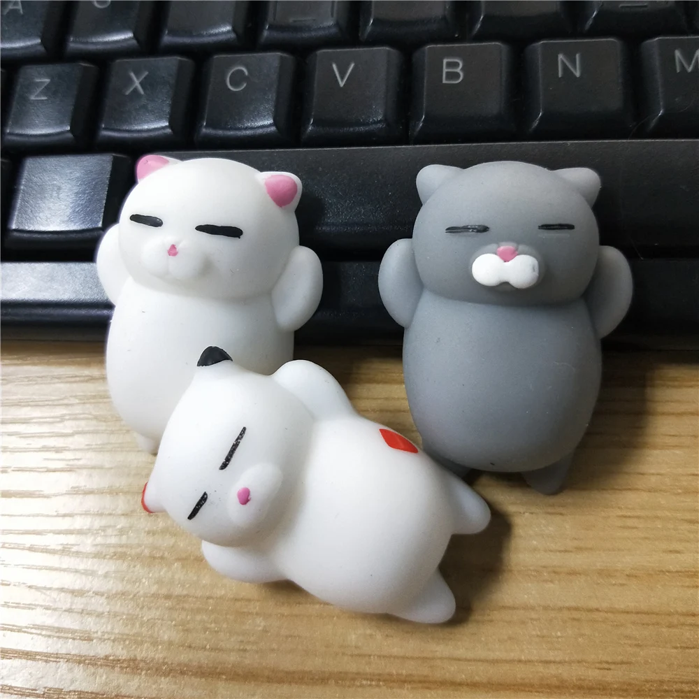 3 шт. игрушки для кошек новые детские TPR мягкие силиконовые снимают стресс и увеличивают кровообращение рук