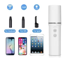 WiFi ушной Otoscope беспроводной HD720P цифровой эндоскоп камера для осмотра ушей ушной воск инструмент для очистки с 6 светодиодами для IOS и Android использования
