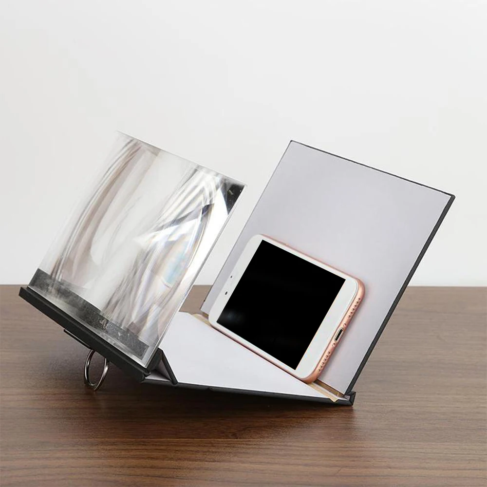 

Magnifying Screen for Phone 3D Screen Amplifier Eyes Protection Display Enlarged Stand Holder Bracket 3D Screen for Mobile