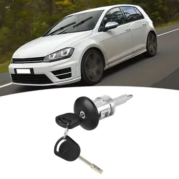 

Front Right Driving Door Lock Cylinder And 2 Keys 00-06 Metal Alloy Safe And Reliable Direct ReplAcement For Ford Transit MK6