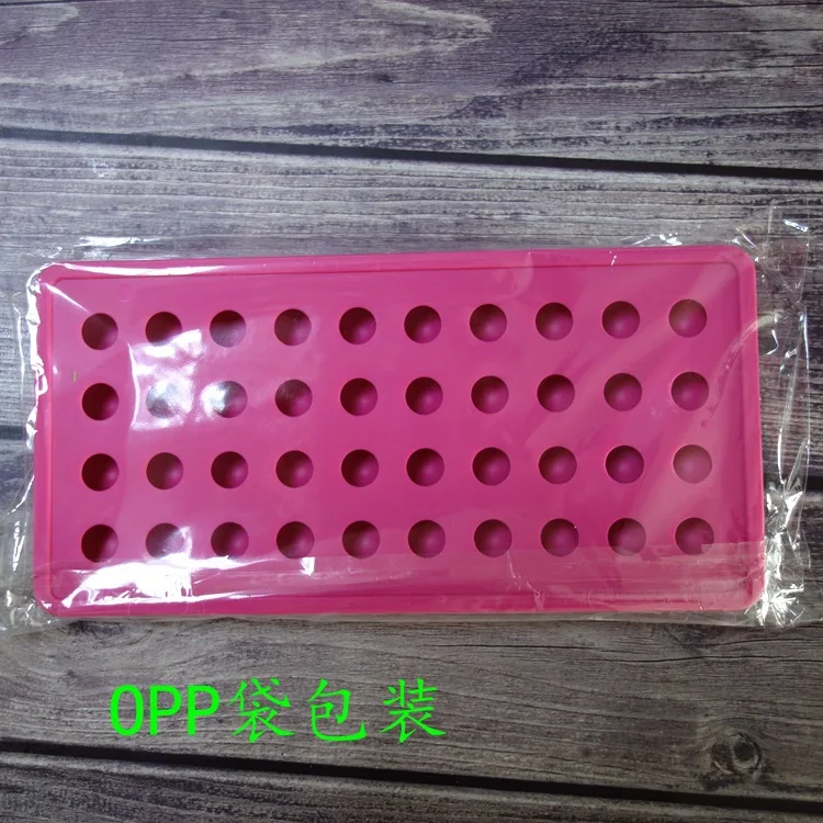 40 holes Spherical ice ball pellets Silicone Cake Mold Chocolate Chip Cookie Baking Mold Decoration Cake Decoration Tool K932