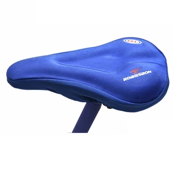 

ROBESBON 3D Bike Bicycle Seat Cover Silicone Saddle Cover Thick Comfortable Comfortable To Touch Non-slip And Durable