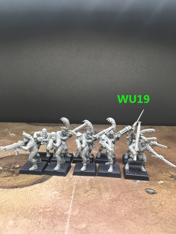 WU19 Handgunners GB Смола Модель Империя - Цвет: WU19 Handgunners