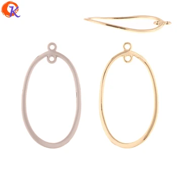 

Cordial Design 100Pcs 26*45MM Jewelry Accessories/Earrings Connectors/Oval Ring Shape/DIY Making/Hand Made/Earring Findings