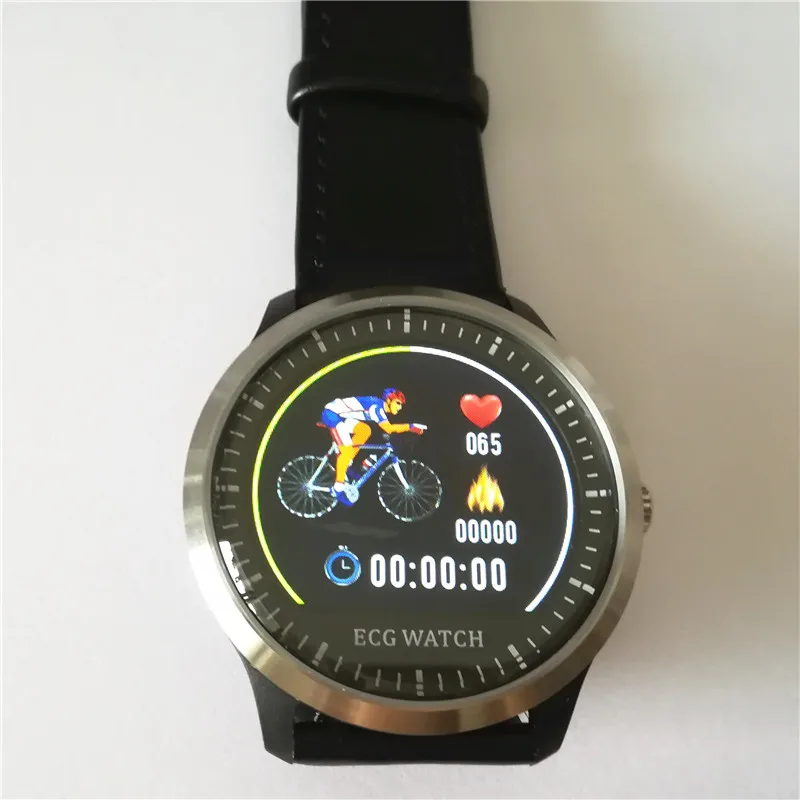 N58 ECG PPG Смарт часы с электрокардиографом ЭКГ дисплей Холтер ЭКГ монитор сердечного ритма кровяное давление Smartwatch