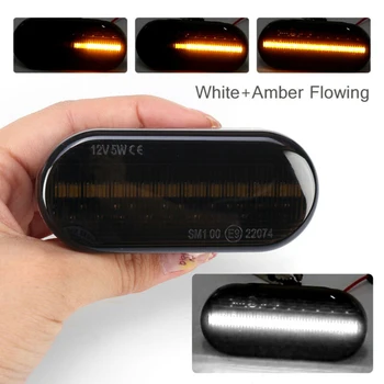 

Car 12V LED Side Marker Light Turn Signal Indicator Lamp For Fiesta Focus MK2