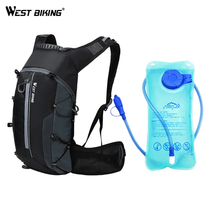 WEST BIKING 10L спортивные рюкзаки, складная велосипедная сумка, сумка для путешествий, альпинизма, женская и мужская, рюкзак, удерживающий воду, велосипедная сумка