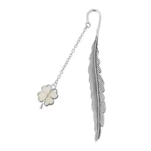 Светится в темноте светящийся книжный маркер креативный перо Дракон наклейка-закладка школьные канцелярские принадлежности