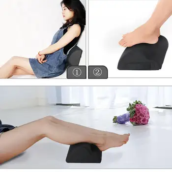 

Foot Rest Under Desk, Soft Foam Foot Cushion Under Desk Foot Stool Pillow