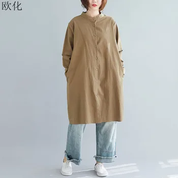 

Plus Size Cotton Women Blouse Shirt Big Size Batwing Tops Tunic Ladies Spring Casual Loose Female Clothing Blouses 4XL 5XL 6XL