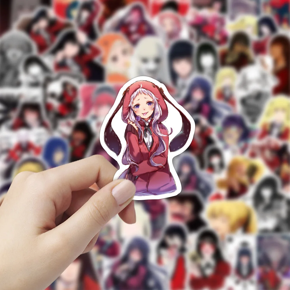 10/30/50PCS New KAKEGURUI Series Graffiti Decoration Suitcase Guitar Waterproof Sticker Toy Wholesale 10/30/50PCS New KAKEGURUI Series Graffiti Decoration Suitcase Guitar Waterproof Sticker Toy Wholesale