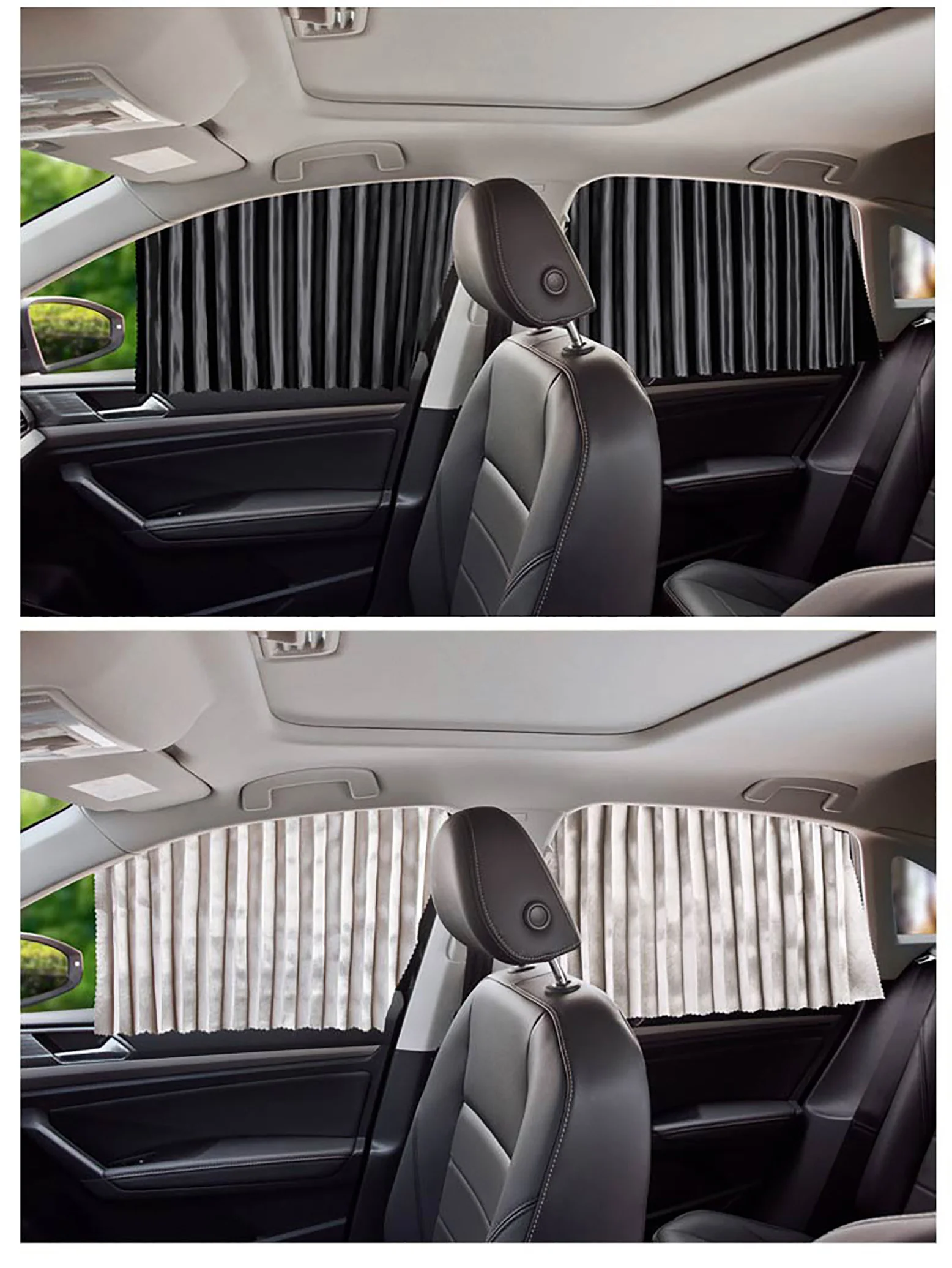 

Car Sun Shade Side Window Curtain Sun Uv Protection Car Curtains Windshield Sun Shade Side Windows, Rear Window